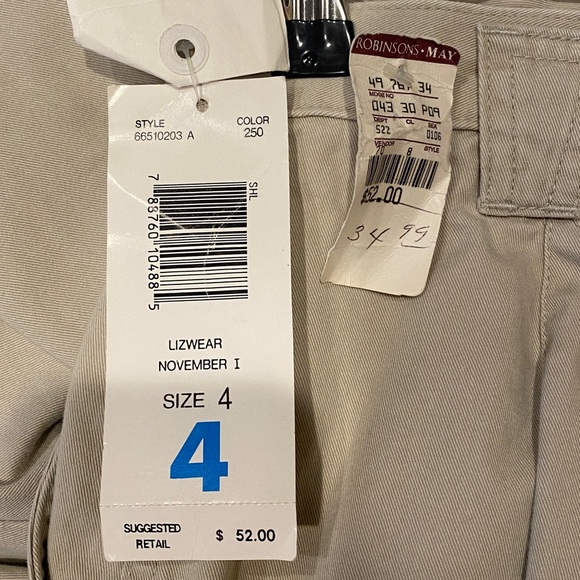 90s LizSport tapered trousers‎ - Picture 3 of 8